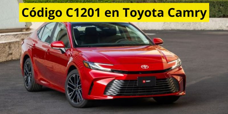 Código C1201 en Toyota Camry